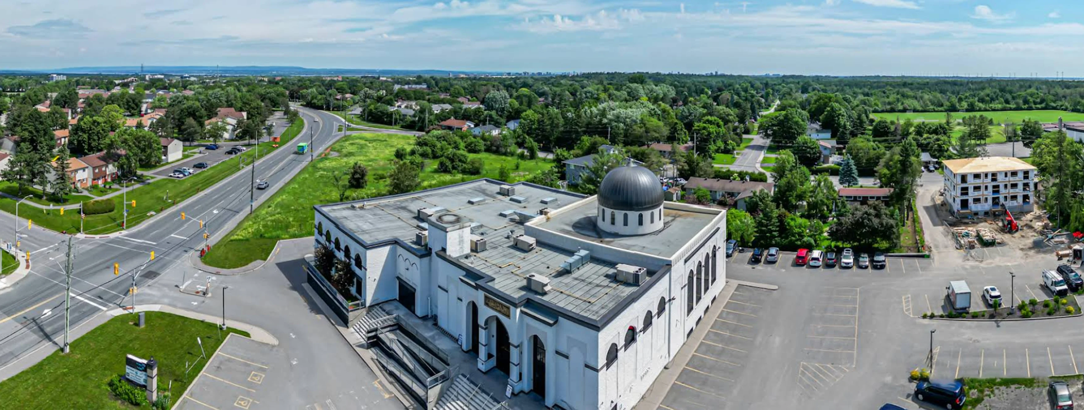 Exterior view of Jami Omar Mosque Nepean building
